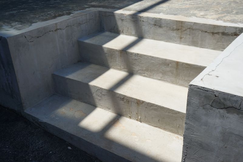 Finished Concrete Step Restoration