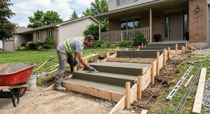 Concrete Step Restoration Service