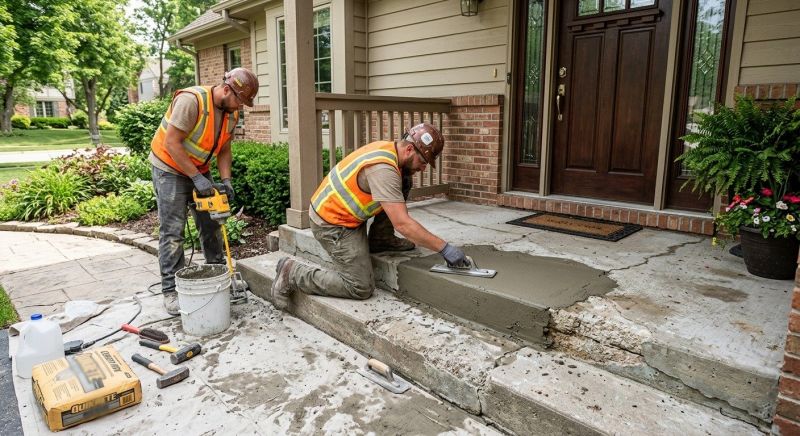 Concrete Step Restoration Service
